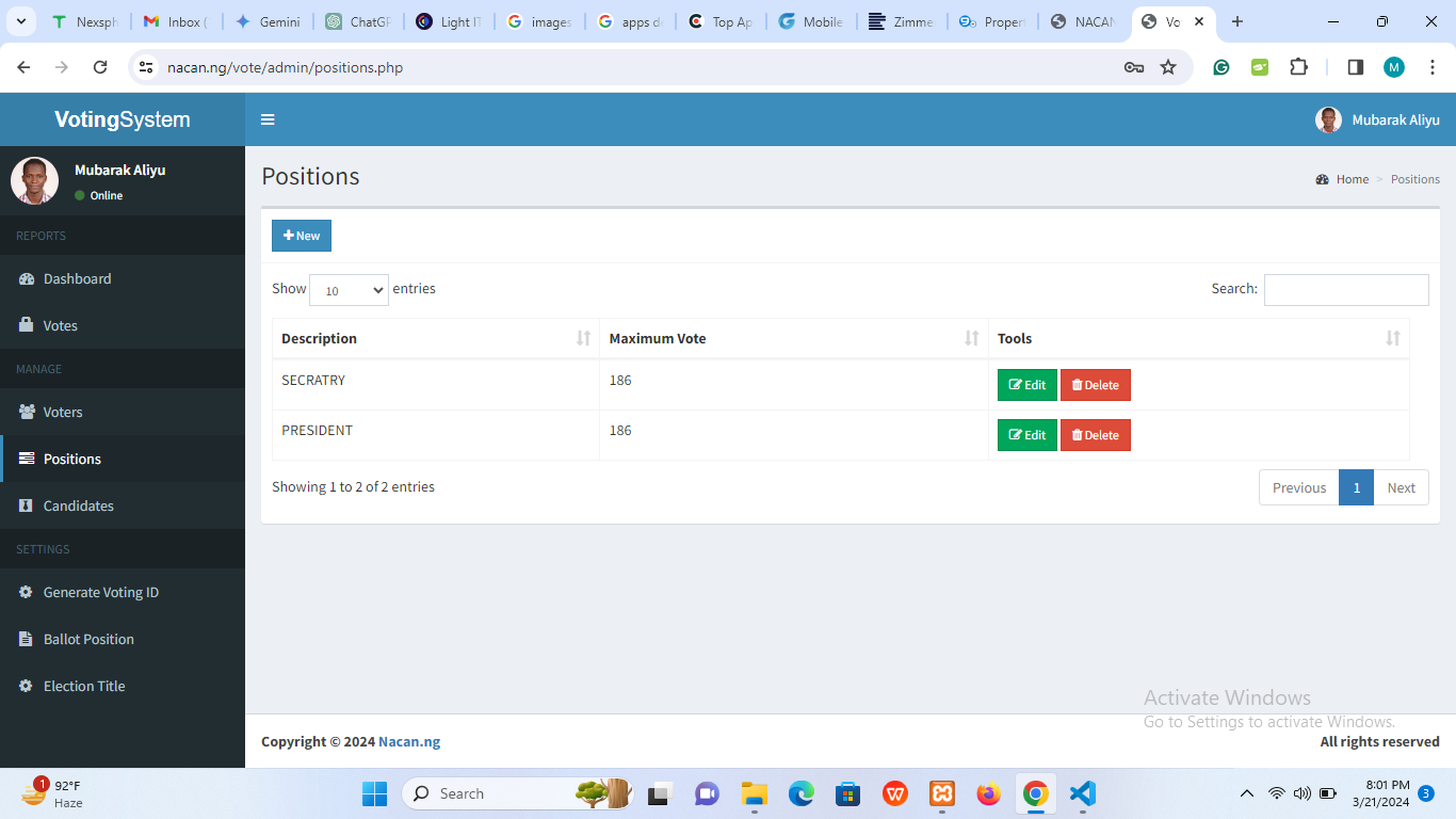 Candidate Portal